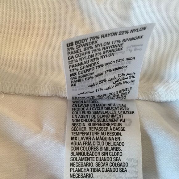 NWT Charter Club White Stretch Capri’s Women’s 12 - Picture 9 of 13